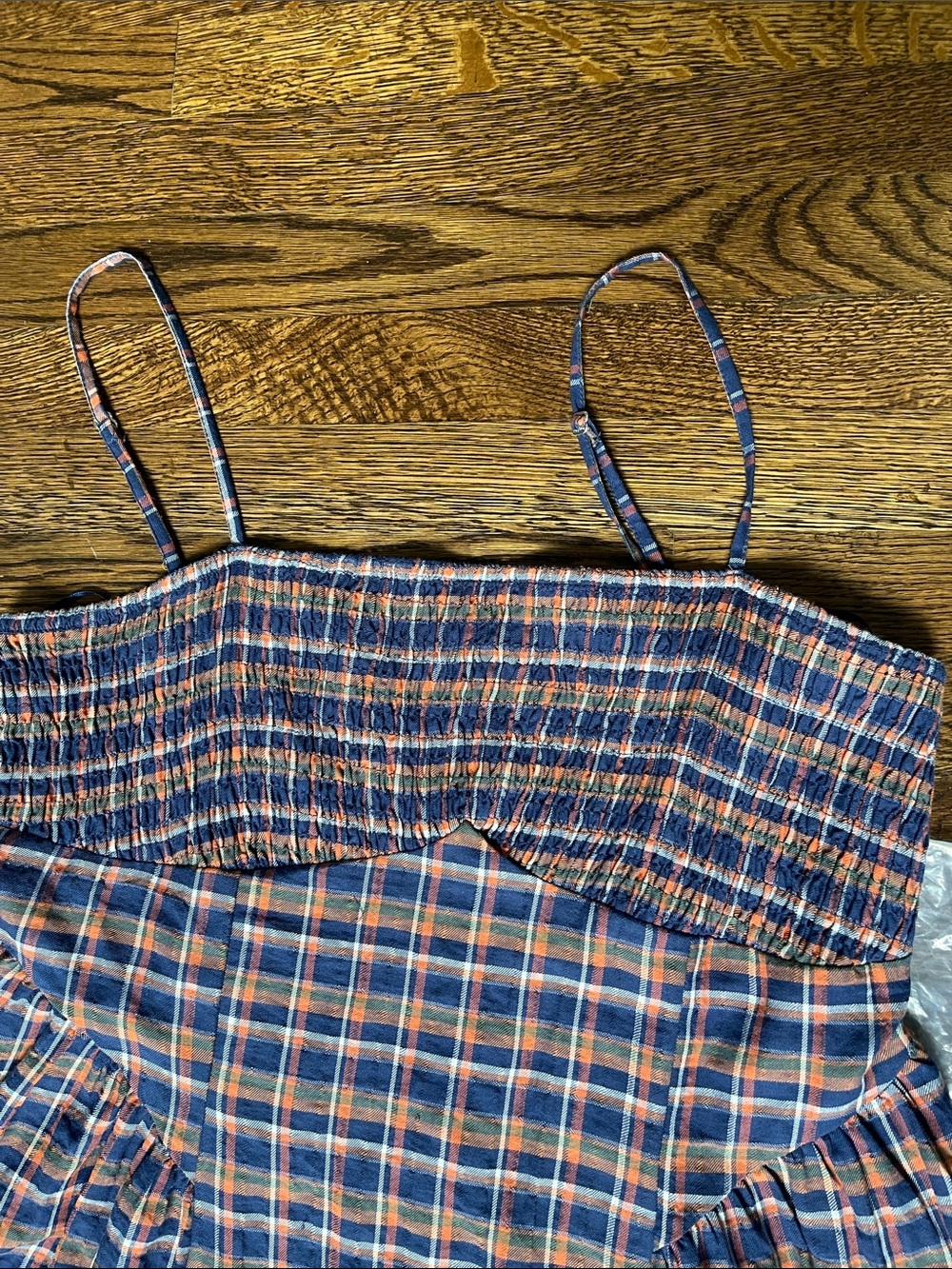 Pilcro Anthropologie Plaid Sundress with Smocked Bodice - Picture 2 of 5